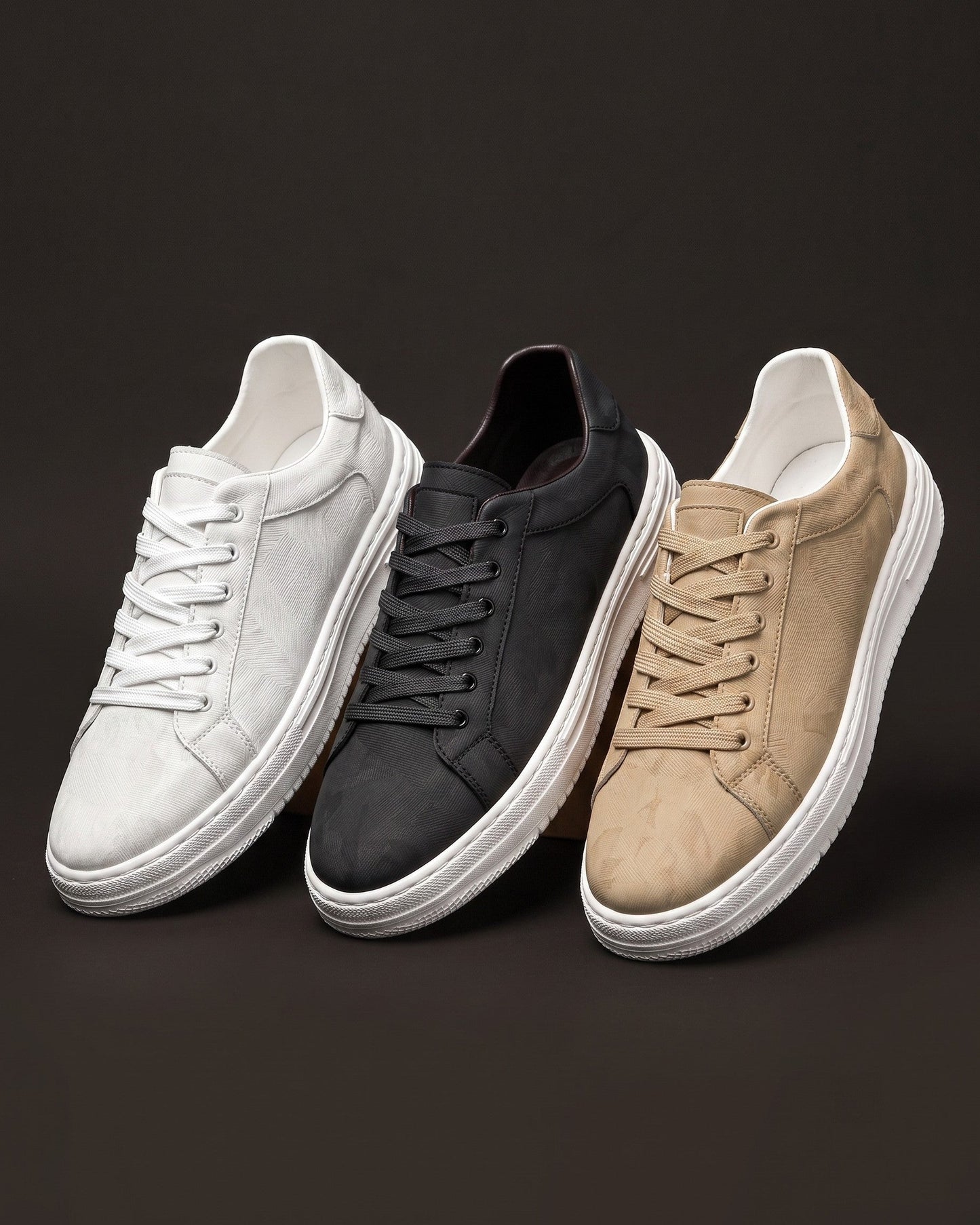 Michele Embossed Sneakers